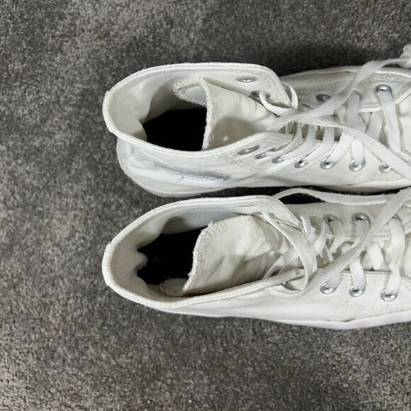 Converse Chuck Taylor All Star Hi 571211C Women’s 8 White Lugged Platform Shoes - Picture 10 of 12